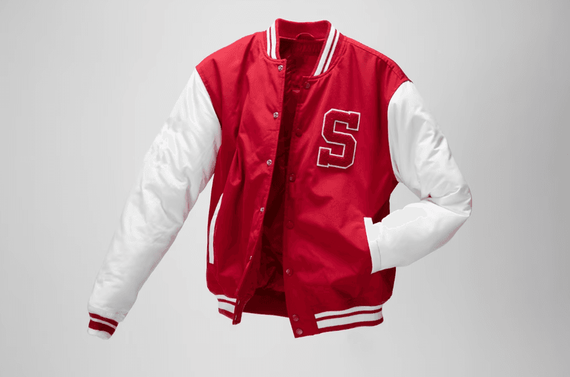 Red Varsity Jacket