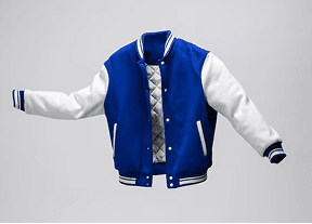 Blue Varsity Jacket